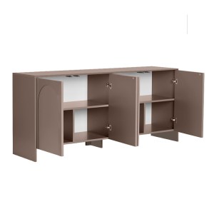 meg-GP052-0291,1-7 ΜΠΟΥΦΕΣ AURELIA MEGAPAP ΧΡΩΜΑ ΜΟΚΑ 180X45X80ΕΚ.