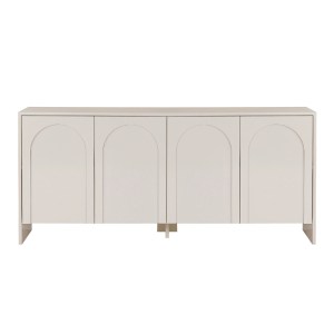 meg-GP052-0291,2-4 ΜΠΟΥΦΕΣ AURELIA MEGAPAP ΧΡΩΜΑ ΚΡΕΜ 180X45X80ΕΚ.