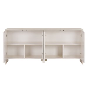 meg-GP052-0291,2-5 ΜΠΟΥΦΕΣ AURELIA MEGAPAP ΧΡΩΜΑ ΚΡΕΜ 180X45X80ΕΚ.