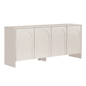 meg-GP052-0291,2-6 ΜΠΟΥΦΕΣ AURELIA MEGAPAP ΧΡΩΜΑ ΚΡΕΜ 180X45X80ΕΚ.