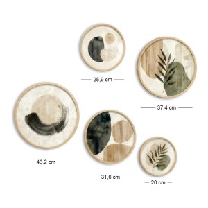 meg-GP052-0299,5-3 ΔΙΑΚΟΣΜΗΤΙΚΟ ΤΟΙΧΟΥ NIMA MEGAPAP ΣΕΤ 5 ΤΜΧ ΞΥΛΙΝΟ - MDF ΧΡΩΜΑ ΦΥΣΙΚΟ