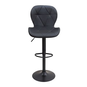 meg-GP057-0001,2-3 ΣΚΑΜΠΟ ΜΠΑΡ DOLORES MEGAPAP ΜΕ ΡΥΘΜΙΖΟΜΕΝΟ ΥΨΟΣ PU ΜΑΥΡΟ - ΒΑΣΗ ΜΑΥΡΟ ΜΑΤ 45,5X38X89/109ΕΚ.