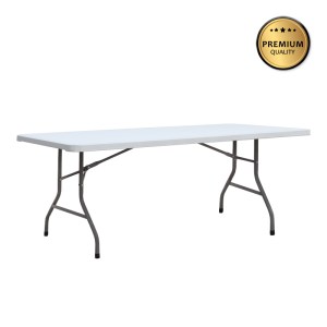 meg-GP058-0007,1-0 ΤΡΑΠΕΖΙ CATERING - ΣΥΝΕΔΡΙΟΥ CAPRI MEGAPAP ΠΤΥΣΣΟΜΕΝΟ - ΜΟΝΟΚΟΜΜΑΤΗ ΕΠΙΦΑΝΕΙΑ ΧΡΩΜΑ ΛΕΥΚΟ ΤΟΥ ΠΑΓΟΥ 198X90X74ΕΚ.
