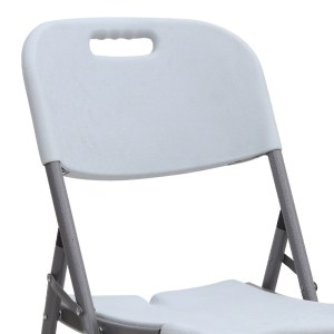 meg-GP058-0011,1-10 ΚΑΡΕΚΛΑ CATERING - ΣΥΝΕΔΡΙΟΥ CAPRI MEGAPAP ΠΤΥΣΣΟΜΕΝΗ ΧΡΩΜΑ ΛΕΥΚΟ ΤΟΥ ΠΑΓΟΥ 45X50X88ΕΚ.