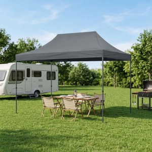 meg-GP059-0002,2-2 ΚΙΟΣΚΙ - GAZEBO BARI MEGAPAP ΠΤΥΣΣΟΜΕΝΟ ΜΕΤΑΛΛΙΚΟΣ ΣΚΕΛΕΤΟΣ - ΑΔΙΑΒΡΟΧΟ ΥΦΑΣΜΑ ΧΡΩΜΑ ΓΚΡΙ 3X4,5X3,20M.