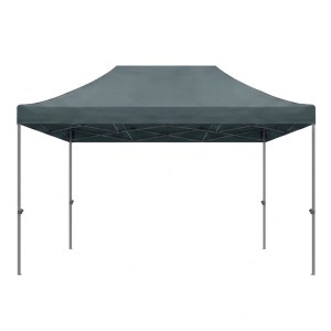meg-GP059-0002,2-3 ΚΙΟΣΚΙ - GAZEBO BARI MEGAPAP ΠΤΥΣΣΟΜΕΝΟ ΜΕΤΑΛΛΙΚΟΣ ΣΚΕΛΕΤΟΣ - ΑΔΙΑΒΡΟΧΟ ΥΦΑΣΜΑ ΧΡΩΜΑ ΓΚΡΙ 3X4,5X3,20M.