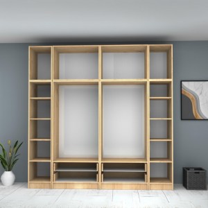 meg-GP100-0077,2-2 ΝΤΟΥΛΑΠΑ ΡΟΥΧΩΝ RICARDO MEGAPAP ΕΞΑΦΥΛΛΗ ΜΕ ΠΑΤΑΡΙ ΚΑΙ ΣΥΡΤΑΡΙΑ ΧΡΩΜΑ ΦΥΣΙΚΟ ΟΞΙΑΣ 240X51,8X240ΕΚ.