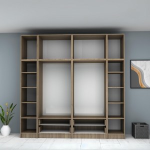 meg-GP100-0077,3-2 ΝΤΟΥΛΑΠΑ ΡΟΥΧΩΝ RICARDO MEGAPAP ΕΞΑΦΥΛΛΗ ΜΕ ΠΑΤΑΡΙ ΧΡΩΜΑ ΚΑΡΥΔΙ 240X51,8X240ΕΚ.