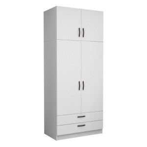 meg-GP100-0080,1-0 ΝΤΟΥΛΑΠΑ ΡΟΥΧΩΝ VICTORIA MEGAPAP ΔΙΦΥΛΛΗ ΜΕ ΠΑΤΑΡΙ ΚΑΙ ΣΥΡΤΑΡΙΑ ΧΡΩΜΑ ΛΕΥΚΟ 100X60X240ΕΚ.