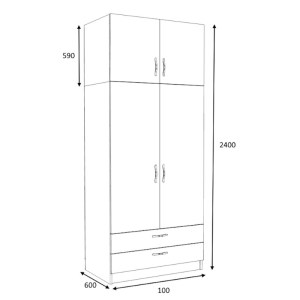 meg-GP100-0080,2-4 ΝΤΟΥΛΑΠΑ ΡΟΥΧΩΝ VICTORIA MEGAPAP ΔΙΦΥΛΛΗ ΜΕ ΠΑΤΑΡΙ ΚΑΙ ΣΥΡΤΑΡΙΑ ΧΡΩΜΑ ΦΥΣΙΚΟ ΟΞΙΑΣ 100X60X240ΕΚ.