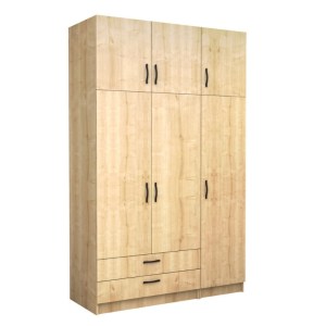 meg-GP100-0084,2-0 ΝΤΟΥΛΑΠΑ ΡΟΥΧΩΝ VICTORIA MEGAPAP ΤΡΙΦΥΛΛΗ ΜΕ ΠΑΤΑΡΙ ΚΑΙ ΣΥΡΤΑΡΙΑ ΧΡΩΜΑ ΦΥΣΙΚΟ ΟΞΙΑΣ 150X60X240ΕΚ.