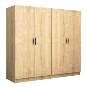 meg-GP100-0085,2-0 ΝΤΟΥΛΑΠΑ ΡΟΥΧΩΝ VICTORIA MEGAPAP ΤΕΤΡΑΦΥΛΛΗ ΧΡΩΜΑ ΦΥΣΙΚΟ ΟΞΙΑΣ 200X60X181ΕΚ.