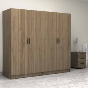 meg-GP100-0085,3-3 ΝΤΟΥΛΑΠΑ ΡΟΥΧΩΝ VICTORIA MEGAPAP ΤΕΤΡΑΦΥΛΛΗ ΧΡΩΜΑ ΚΑΡΥΔΙ 200X60X181ΕΚ.