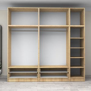 meg-GP100-0094,2-2 ΝΤΟΥΛΑΠΑ ΡΟΥΧΩΝ VICTORIA MEGAPAP ΠΕΝΤΑΦΥΛΛΗ ΜΕ ΠΑΤΑΡΙ ΚΑΙ ΣΥΡΤΑΡΙΑ ΧΡΩΜΑ ΦΥΣΙΚΟ ΟΞΙΑΣ 250X60X240ΕΚ.