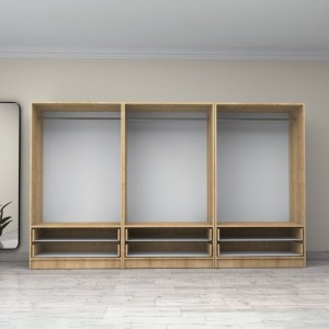 meg-GP100-0097,2-2 ΝΤΟΥΛΑΠΑ ΡΟΥΧΩΝ VICTORIA MEGAPAP ΕΞΑΦΥΛΛΗ ΜΕ ΣΥΡΤΑΡΙΑ ΧΡΩΜΑ ΦΥΣΙΚΟ ΟΞΙΑΣ 300X60X181ΕΚ.