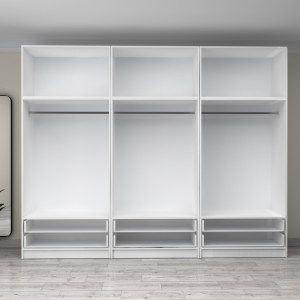 meg-GP100-0098,1-2 ΝΤΟΥΛΑΠΑ ΡΟΥΧΩΝ VICTORIA MEGAPAP ΕΞΑΦΥΛΛΗ ΜΕ ΠΑΤΑΡΙ ΚΑΙ ΣΥΡΤΑΡΙΑ ΧΡΩΜΑ ΛΕΥΚΟ 300X60X240ΕΚ.