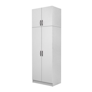 meg-GP100-0108,1-0 ΝΤΟΥΛΑΠΑ ΡΟΥΧΩΝ VIVIAN MEGAPAP ΔΙΦΥΛΛΗ ΜΕ ΠΑΤΑΡΙ ΧΡΩΜΑ ΛΕΥΚΟ 80X51,8X240ΕΚ.