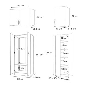 meg-GP100-0110,2-5 ΝΤΟΥΛΑΠΑ ΡΟΥΧΩΝ VIVIAN MEGAPAP ΤΡΙΦΥΛΛΗ ΜΕ ΠΑΤΑΡΙ ΧΡΩΜΑ ΦΥΣΙΚΟ ΟΞΙΑΣ 120X51,8X240ΕΚ.