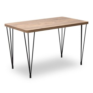 meg-GP100-0124,2-3 ΣΕΤ ΤΡΑΠΕΖΑΡΙΑ 5ΤΜΧ ROGER - CHRISTY MEGAPAP MDF - ΥΦΑΣΜΑ ΧΡΩΜΑ ΑΚΑΚΙΑΣ - ΑΝΟΙΧΤΟ ΜΠΕΖ 120X70X75ΕΚ.