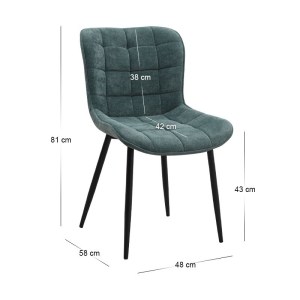 meg-GP100-0126,3-5 ΣΕΤ ΤΡΑΠΕΖΑΡΙΑ 5ΤΜΧ ROGER - CHIARA MEGAPAP MDF - ΥΦΑΣΜΑ ΧΡΩΜΑ ΑΚΑΚΙΑΣ - ΠΡΑΣΙΝΟ 120X70X75ΕΚ.