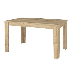 meg-GP100-0210,3-3 ΣΕΤ ΤΡΑΠΕΖΑΡΙΑ 5ΤΜΧ DARLEN - ALMA MEGAPAP ΧΡΩΜΑ SAPPHIRE OAK - ΜΠΕΖ 125X72X74ΕΚ.