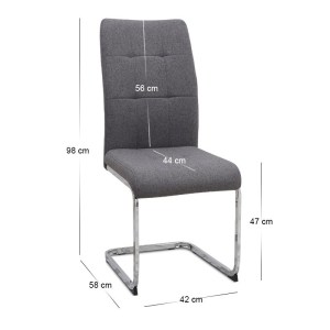 meg-GP100-0241,2-4 ΣΕΤ ΤΡΑΠΕΖΑΡΙΑ 5ΤΜΧ DARLEN - LAURA MEGAPAP ΧΡΩΜΑ ΚΑΡΥΔΙ - ΓΚΡΙ 125X72X74ΕΚ.