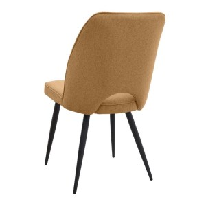 meg-GP100-0260,3-2 ΣΕΤ ΤΡΑΠΕΖΑΡΙΑ 5ΤΜΧ DARLEN - CHRISTY MEGAPAP ΧΡΩΜΑ SENCRON BLACK - ΜΟΥΣΤΑΡΔΙ 125X72X74ΕΚ.
