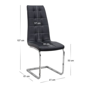 meg-GP100-0271,1-5 ΣΕΤ ΤΡΑΠΕΖΑΡΙΑ 5ΤΜΧ DARLEN - VELA MEGAPAP ΧΡΩΜΑ ΛΕΥΚΟ ΕΦΕ ΜΑΡΜΑΡΟΥ - ΜΑΥΡΟ 125X72X74ΕΚ.
