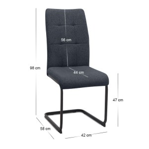 meg-GP100-0273,1-5 ΣΕΤ ΤΡΑΠΕΖΑΡΙΑ 5ΤΜΧ DARLEN - LAURA MEGAPAP ΧΡΩΜΑ ΛΕΥΚΟ ΕΦΕ ΜΑΡΜΑΡΟΥ - ΑΝΘΡΑΚΙ 125X72X74ΕΚ.