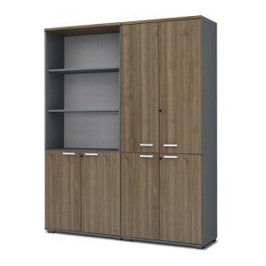 meg-GP100-0281,2-0 ΝΤΟΥΛΑΠΑ ΓΡΑΦΕΙΟΥ ΜΕ ΚΛΕΙΔΑΡΙΑ ΕΠΑΓΓΕΛΜΑΤΙΚΗ VENTURO MEGAPAP ΧΡΩΜΑ ΑΝΘΡΑΚΙ - ΚΑΡΥΔΙ 160X40X200ΕΚ.