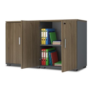 meg-GP100-0282,2-2 ΝΤΟΥΛΑΠΙ ΓΡΑΦΕΙΟΥ ΜΕ ΚΛΕΙΔΑΡΙΑ ΕΠΑΓΓΕΛΜΑΤΙΚΟ VENTURO MEGAPAP ΧΡΩΜΑ ΑΝΘΡΑΚΙ - ΚΑΡΥΔΙ 160X40X80ΕΚ.