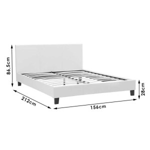 pak-006-000020-8 ΚΡΕΒΑΤΙ NEVIL PAKOWORLD 150X200 ΜΕ ΥΦΑΣΜΑ ΧΡΩΜΑ ΑΝΘΡΑΚΙ