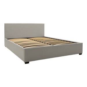 pak-006-000030-3 ΚΡΕΒΑΤΙ NORSE PAKOWORLD ΥΦΑΣΜΑ ΓΚΡΙ ΜΕ ΑΠΟΘΗΚΕΥΤΙΚΟ ΧΩΡΟ 160X200ΕΚ