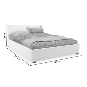 pak-006-000030-8 ΚΡΕΒΑΤΙ NORSE PAKOWORLD ΥΦΑΣΜΑ ΓΚΡΙ ΜΕ ΑΠΟΘΗΚΕΥΤΙΚΟ ΧΩΡΟ 160X200ΕΚ