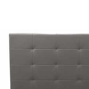 pak-006-000045-6 ΚΡΕΒΑΤΙ ROI PAKOWORLD ΜΕ ΑΠΟΘΗΚΕΥΤΙΚΟ ΧΩΡΟ PU ΓΚΡΙ ΜΑΤ 160X200ΕΚ