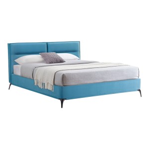 pak-006-000047 ΚΡΕΒΑΤΙ IKINA PAKOWORLD ΒΕΛΟΥΔΟ ΣΕ ΠΕΤΡΟΛ ΑΠΟΧΡΩΣΗ 160X200ΕΚ