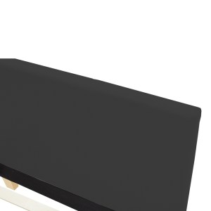 pak-006-000068-3 ΚΡΕΒΑΤΙ NEVIL PAKOWORLD ΥΦΑΣΜΑ ΑΝΘΡΑΚΙ ΜΕ ΞΥΛΙΝΟ ΠΟΔΙ ΣΕ ΦΥΣΙΚΗ ΑΠΟΧΡΩΣΗ 90X190ΕΚ