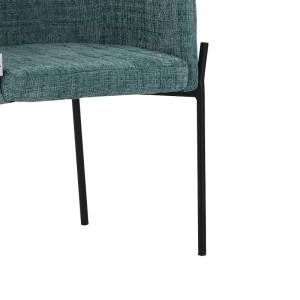 pak-029-000253-6 ΠΟΛΥΘΡΟΝΑ TOLERSE INART ΠΡΑΣΙΝΟ ΥΦΑΣΜΑ-ΠΟΔΙ ΜΑΥΡΟ ΜΕΤΑΛΛΟ 58X57X80ΕΚ