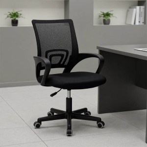 pak-029-000323-1 ΚΑΡΕΚΛΑ ΓΡΑΦΕΙΟΥ BERTO II PAKOWORLD ΜΕ ΥΦΑΣΜΑ MESH ΣΕ ΜΑΥΡΗ ΑΠΟΧΡΩΣΗ 60X48X85-95ΕΚ