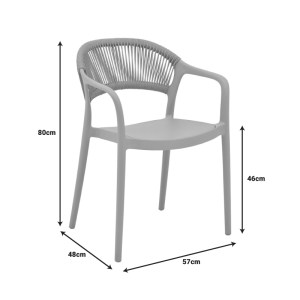 pak-029-000335-8 ΠΟΛΥΘΡΟΝΑ ANKARA PAKOWORLD ΣΤΟΙΒΑΖΟΜΕΝΗ PP CAPPUCCINO ΑΠΟΧΡΩΣΗ ΜΕ ΜΠΕΖ RATTAN 57X48X80ΕΚ