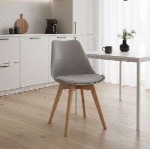 pak-029-000338-1 ΚΑΡΕΚΛΑ GASTON PAKOWORLD PP-PU ΑΝΟΙΧΤΟ ΓΚΡΙ ΑΠΟΧΡΩΣΗ- ΦΥΣΙΚΟ ΠΟΔΙ 43X51X75ΕΚ