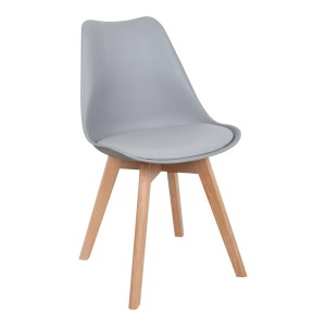 pak-029-000338 ΚΑΡΕΚΛΑ GASTON PAKOWORLD PP-PU ΑΝΟΙΧΤΟ ΓΚΡΙ ΑΠΟΧΡΩΣΗ- ΦΥΣΙΚΟ ΠΟΔΙ 43X51X75ΕΚ