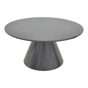 pak-029-000359-2 ΤΡΑΠΕΖΙ ΣΑΛΟΝΙΟΥ DONDA PAKOWORLD MDF-ΜΕΤΑΛΛΟ ΣΕ ΜΑΥΡΗ ΑΠΟΧΡΩΣΗ Φ80X40ΕΚ