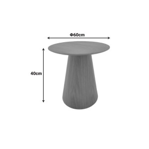 pak-029-000360-2 ΤΡΑΠΕΖΙ ΣΑΛΟΝΙΟΥ DONDA PAKOWORLD MDF-ΜΕΤΑΛΛΟ ΣΕ ΚΑΡΥΔΙ ΑΠΟΧΡΩΣΗ Φ60X46ΕΚ