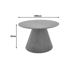 pak-029-000361-2 ΤΡΑΠΕΖΙ ΣΑΛΟΝΙΟΥ DONDA PAKOWORLD MDF-ΜΕΤΑΛΛΟ ΣΕ ΚΑΡΥΔΙ ΑΠΟΧΡΩΣΗ Φ80X40ΕΚ