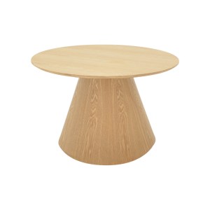 pak-029-000363 ΤΡΑΠΕΖΙ ΣΑΛΟΝΙΟΥ DONDA PAKOWORLD MDF-ΜΕΤΑΛΛΟ ΣΕ SONOMA ΑΠΟΧΡΩΣΗ Φ80X40ΕΚ