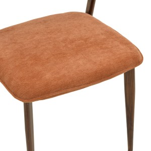 pak-029-000439-6 ΚΑΡΕΚΛΑ DOLEZ PAKOWORLD TERRACOTTA ΥΦΑΣΜΑ-ΠΟΔΙ ΚΑΡΥΔΙ ΜΕΤΑΛΛΟ 49X58.5X82ΕΚ