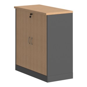 pak-030-000033-4 ΝΤΟΥΛΑΠΙ ΓΡΑΦΕΙΟΥ ΧΑΜΗΛΟ ΕΠΑΓΓΕΛΜΑΤΙΚΟ FESIALO PAKOWORLD ΦΥΣΙΚΟ-ΑΝΘΡΑΚΙ 80X41X80ΕΚ