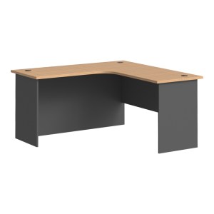 pak-030-000039 ΓΡΑΦΕΙΟ ΓΩΝΙΑΚΟ ΕΠΑΓΓΕΛΜΑΤΙΚΟ ΑΡΙΣΤΕΡΗ ΓΩΝΙΑ FESIALO PAKOWORLD ΦΥΣΙΚΟ-ΑΝΘΡΑΚΙ 150X150X75ΕΚ