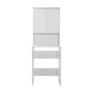 pak-039-000192-2 ΕΠΙΠΛΟ ΠΛΥΝΤΗΡΙΟΥ RYDA PAKOWORLD ΜΕΛΑΜΙΝΗΣ ΛΕΥΚΟ 65X60X182ΕΚ